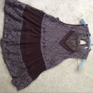*PRICE NEGOTIABLE* Free People Purple Lace Tank